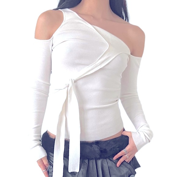 Gucci Tom ford pink cold shoulder with tie top s - Picture 5 of 8